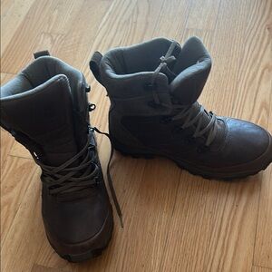 The North Face Brown Boots Durable High-Top